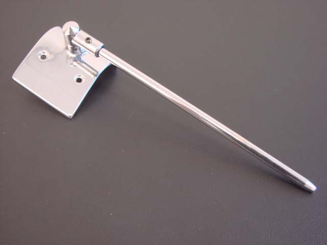 B04145F Sunvisor Arm And Bracket, Chrome