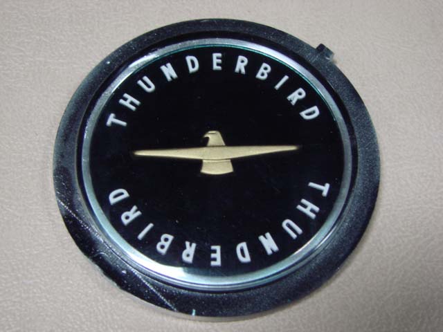 B 1130C Spinner Center, Black For 1958-1959-1960-1961-1962-1963-1964-1965-1966 Ford Thunderbird (B1130C)
