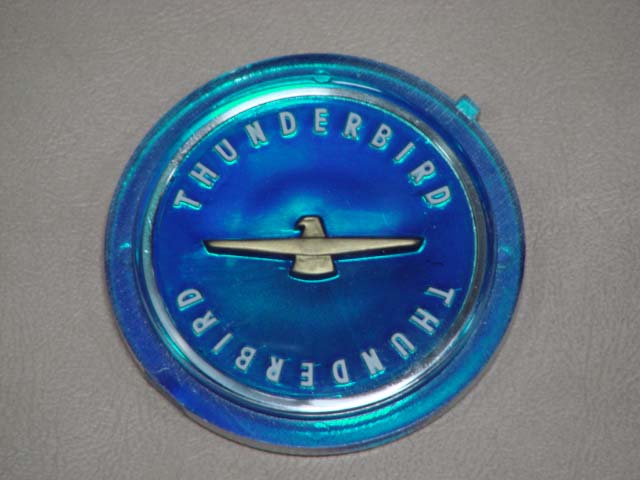 B 1130D Spinner Center, Blue For 1958-1959-1960-1961-1962-1963-1964-1965-1966 Ford Thunderbird (B1130D)