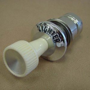 B15052F Cigar Lighter Assembly, Green Letters