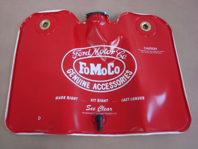 66-67 Windshield Washer Bag with Gold Ford Lettering