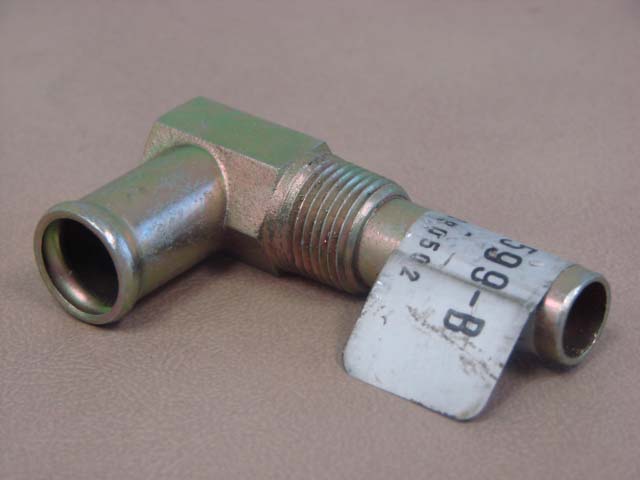 B18599D Water Pump Heater Hose Elbow