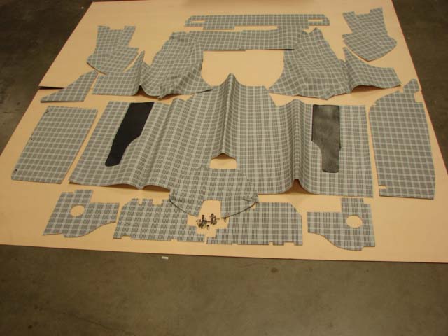B45456U Trunk Mat Set With Boards