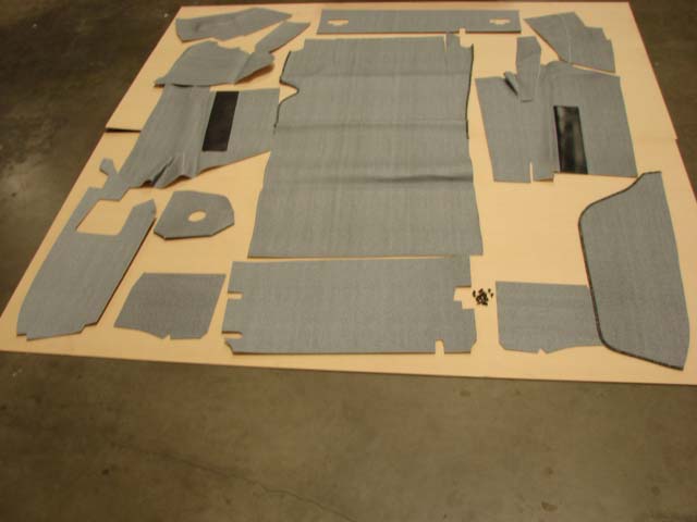 B45456G Trunk Mat Set With Boards