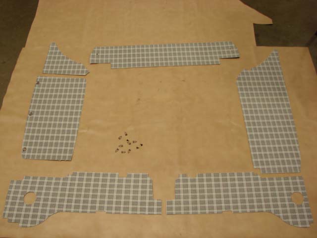 B45501C Covered Trunk Board Set