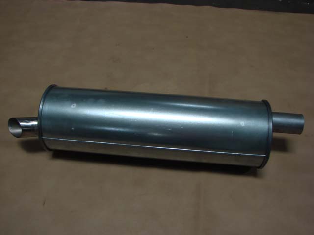 B 5230A Muffler Right Hand Early 2&#8243; Inlet For 1961-1962 Ford Thunderbird (B5230A)