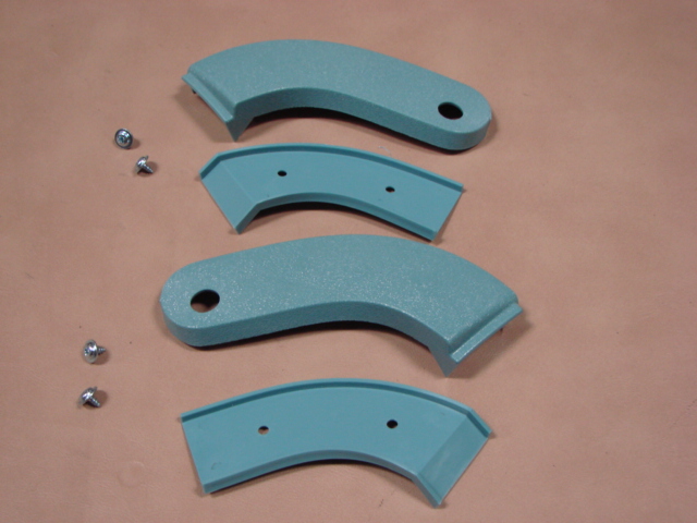 B61694I Seat Hinge Cover Pair, Blue