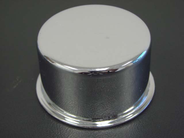 B 6766G Breather Cap Open system, push-on correct type, chrome finish
