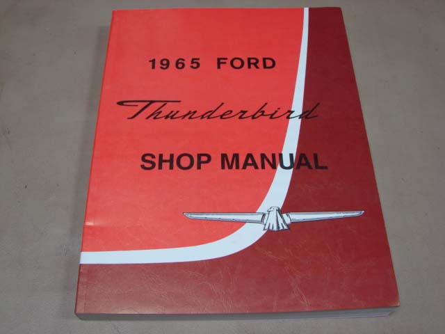 DLT034 Shop Manual 1966 Thunderbird