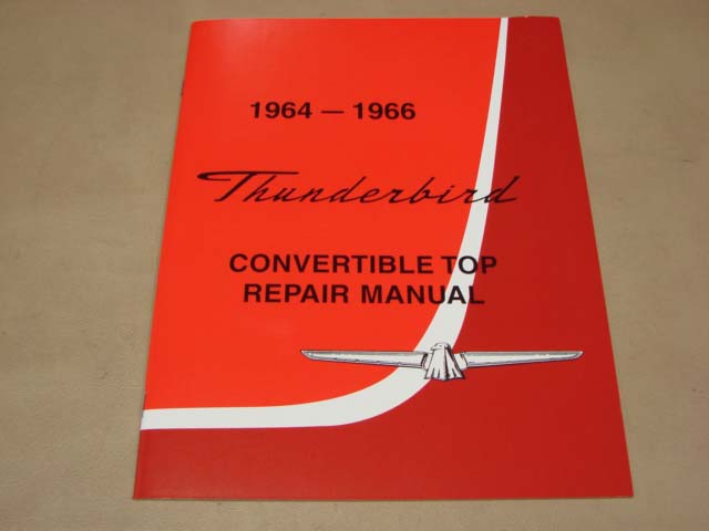 Blt Tr64 Convertible Top Repair Manual 64