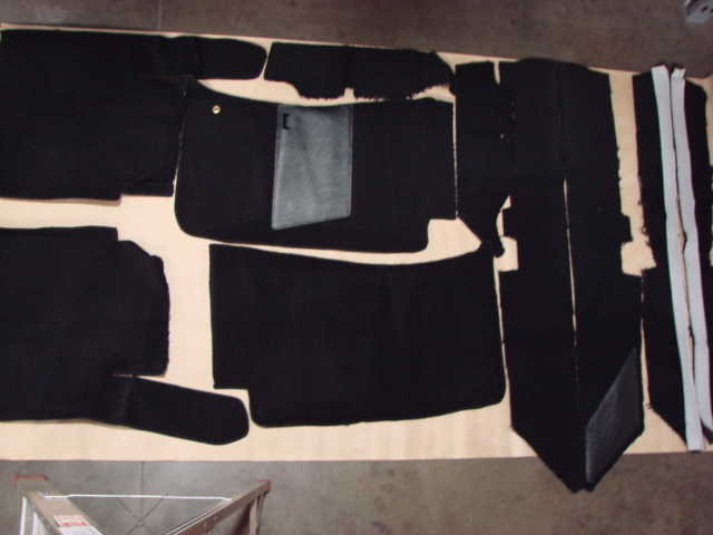 BSC F64BKRC Front Seat Cover Black with Recliner For 1964-1965 Ford Thunderbird (BSCF64BKRC)