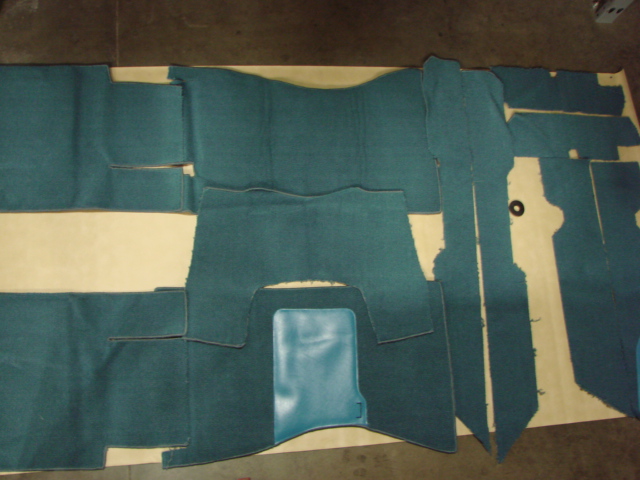 BSC F63AQ Front Seat Cover 63 Aqua For 1963 Ford Thunderbird (BSCF63AQ)