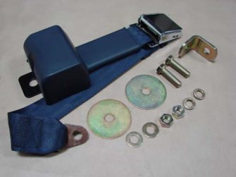 DSB021 Seat Belt, Dark Blue, Retractable