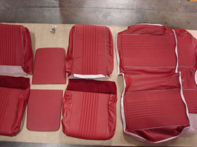 BSC FR63RD Seat Cover Set 63 Red