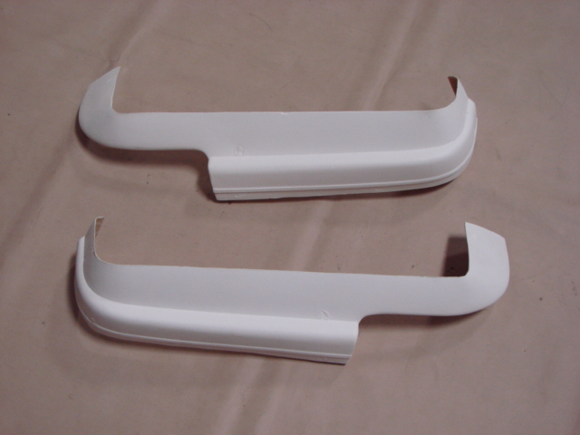 M 61692A Seat Hinge Covers Black For 1965-1966-1967 Ford Mustang (M61692A)