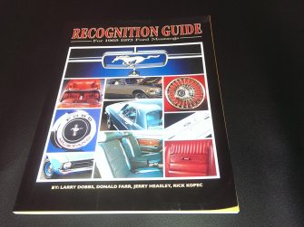 DLT085 Mustang Recognition Guide