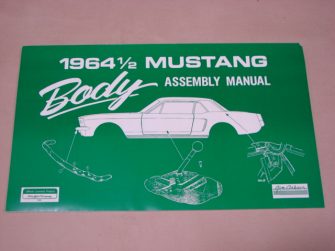 DLT096 Body Assembly Manual 1964-1/2
