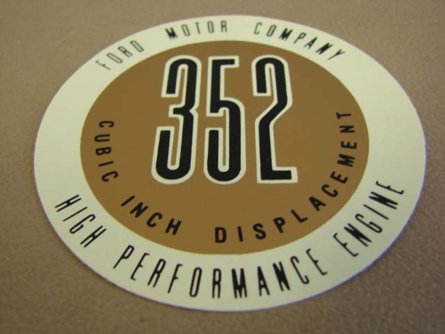 DDF063 Decal, Service Instructions