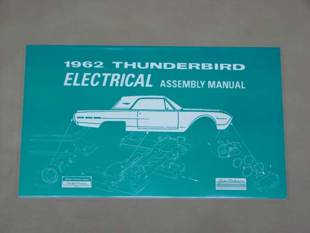 DLT010 Owners Manual 1958 Thunderbird