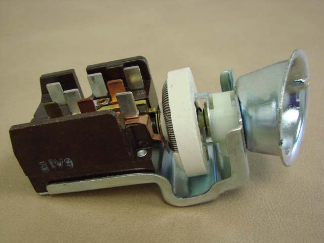 M 11654E Headlamp Switch 70 For 1970 Ford Mustang (M11654E)