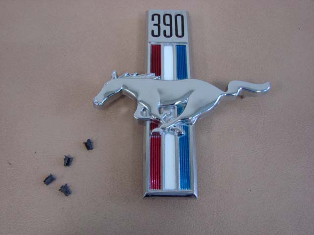 B16229F Fender Emblem Horse, Large Pin