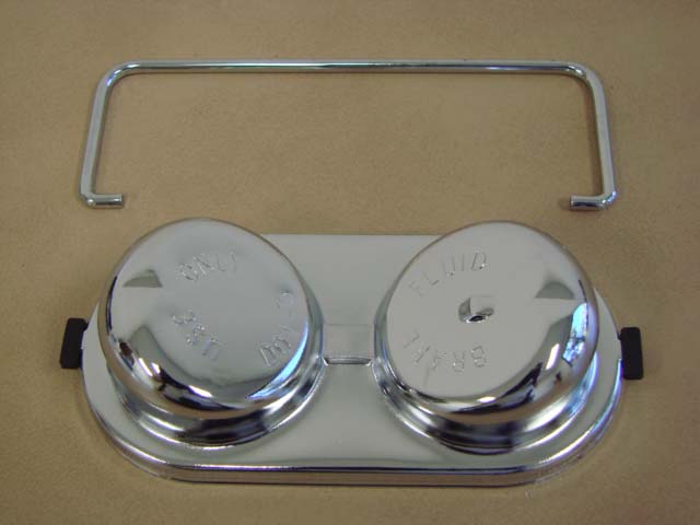 A2162E Master Cylinder Cap, Screw On Type, Chrome