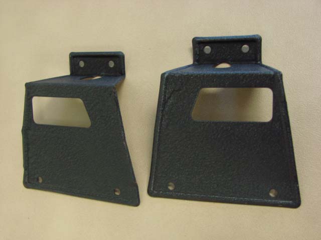 M 61326C Folding Seat Latch Cover 67 2+2 For 1967 Ford Mustang (M61326C)