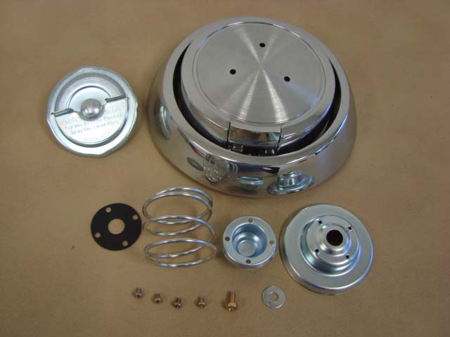 M 9030H Gas Cap 69 Pop Off, Less Emblem For 1969 Ford Mustang (M9030H)