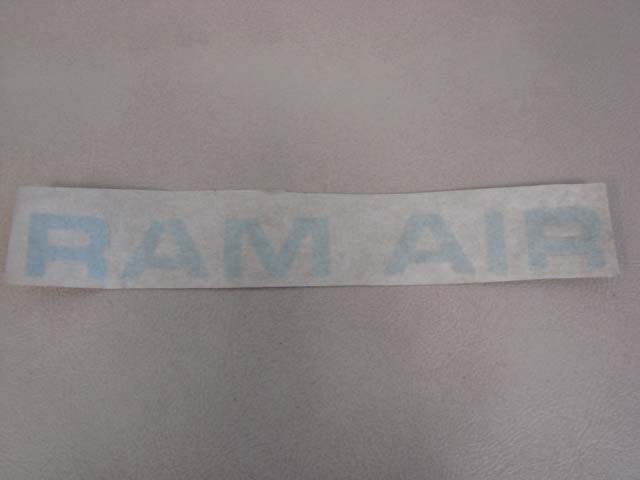 Ford   Mustang Cobra Jet Ram  Air Cleaner Decal 178 exactly like original 