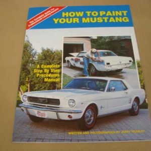 DLT088 How To Paint Your Mustang