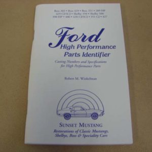 DLT089 Ford Hi-Po Parts ID Book