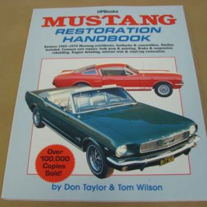 DLT091 Mustang Restoration Handbook