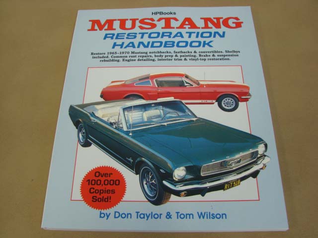 DLT091 Mustang Restoration Handbook