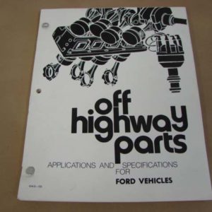 DLT081 Off-Highway Equipment Manual