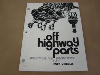 DLT081 Off-Highway Equipment Manual