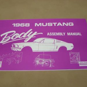 DLT104 Body Assembly Manual 1968