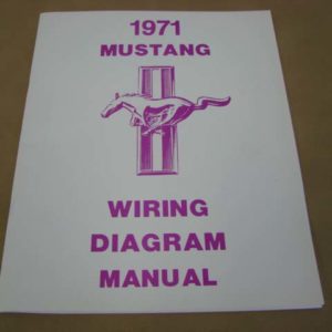 DLT147 Wiring Diagram 1971 Mustang