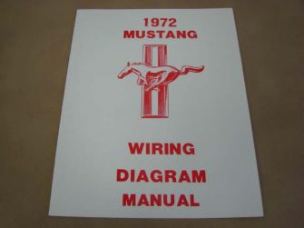 DLT148 Wiring Diagram 1972 Mustang