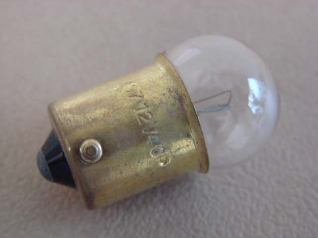 P 13465F Bulb License Plate Map Lamp &#038; Courtesy Lamp 12V For 1956-1957-1958-1959 Ford Passenger Cars (P13465F)