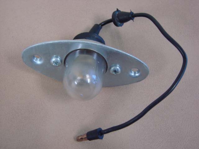 B13550B License Lamp Assembly