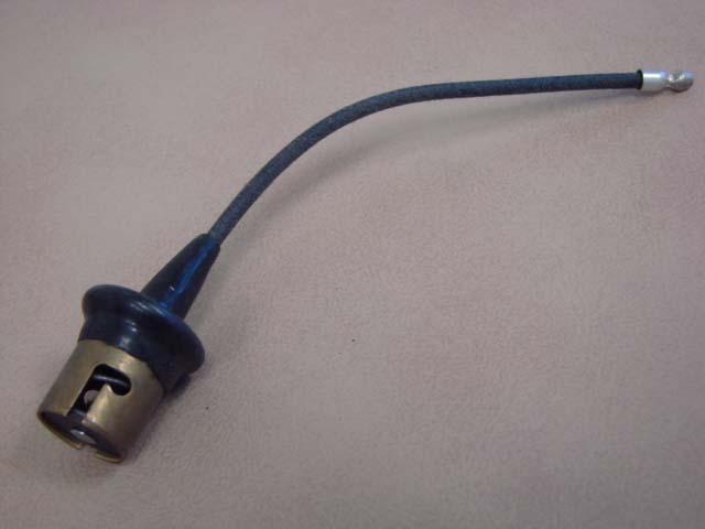 B13560E License Lamp Wire And Socket