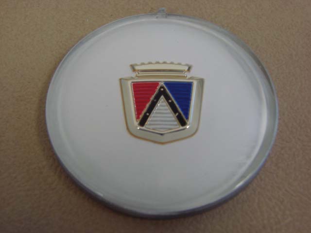 P 04540A Roof Emblem Bezel Victoria Only For 1952-1953-1954 Ford Passenger Cars (P04540A)
