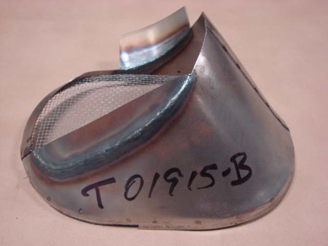 T 01915B Vent Air Duct Scoop Left Hand Metal For 1955-1956-1957 Ford Thunderbird (T01915B)