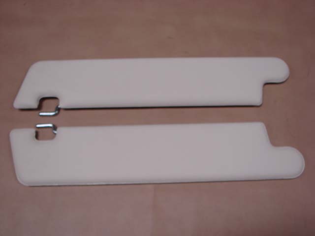 T 04104A Visors White For 1956 Ford Thunderbird (T04104A)