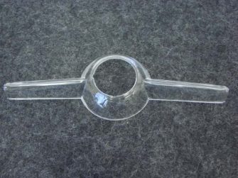B13805A Horn Ring Top Clear Plastic