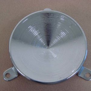 B13810A Horn Emblem Back Plate, Silver