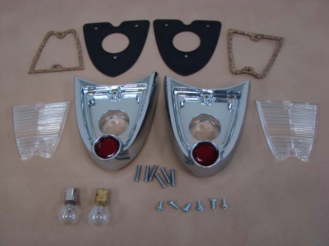 T 13560B Rear License Light Body For 1957 Ford Thunderbird (T13560B)