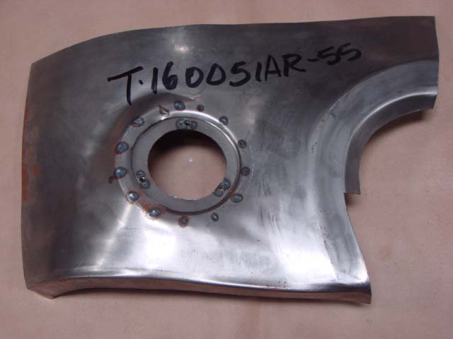 T 160053BR Front Fender Right Hand Rear For 1956-1957 Ford Thunderbird (T160053BR)