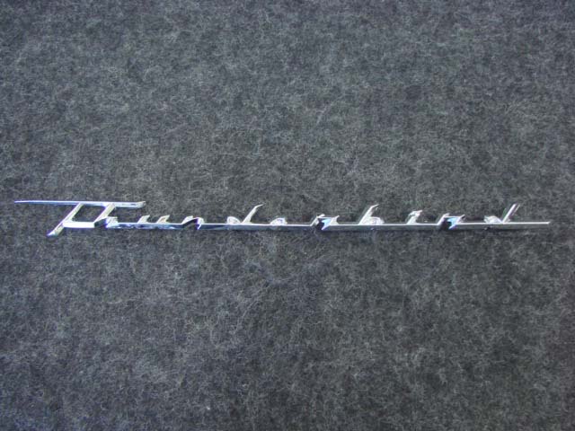 T 16098 Thunderbird Script For 1957 Ford Thunderbird (T16098)