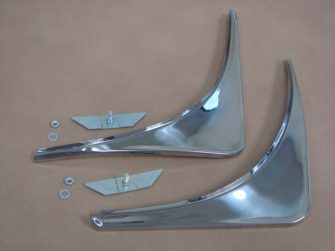 B25648A Fender Skirt Stone Guards, Pair